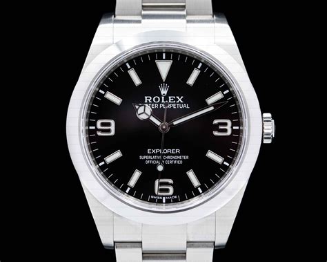 rolex explorer 39mm ref 214270|rolex explorer 214270 mark 2.